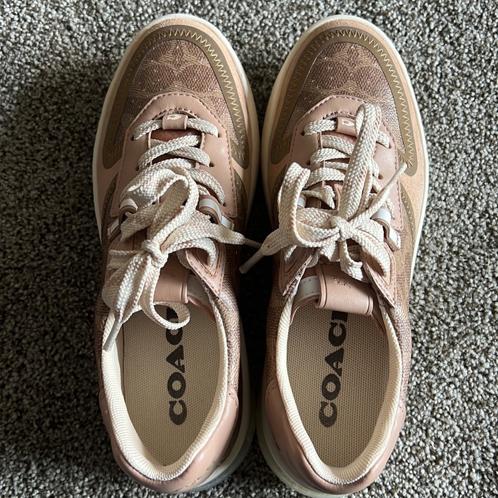 Women’s Coach Citysole Signature Court Sneaker size 6 - Picture 2 of 6